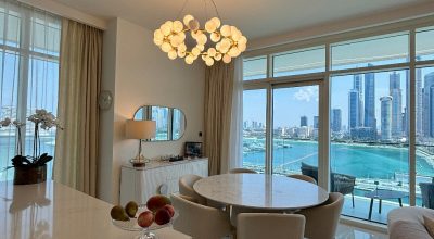 Luxury Eating Area Sunrise Bay Tower Dubai