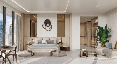 Mercer House -Penthouse Master Bedroom in JLT Dubai